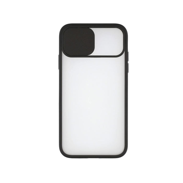 Husă pentru Telefon Mobil cu Margine de TPU iPhone 12 Mini KSIX Duo Soft Cam Protect Negru