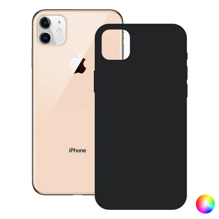 Husă pentru Mobil iPhone 12 KSIX Soft Silicone iPhone 12 Mini