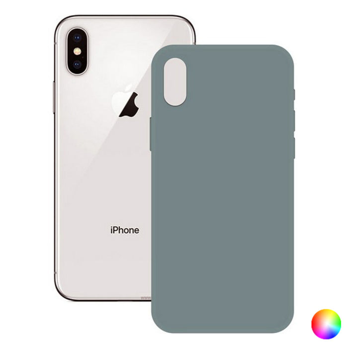 Husă pentru Mobil iPhone X, XS KSIX Soft Silicone Iphone X, XS
