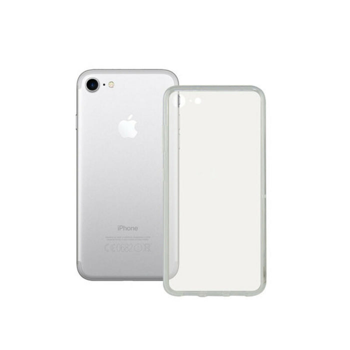 Husă pentru Mobil Contact iPhone SE 2020 Transparent TPU