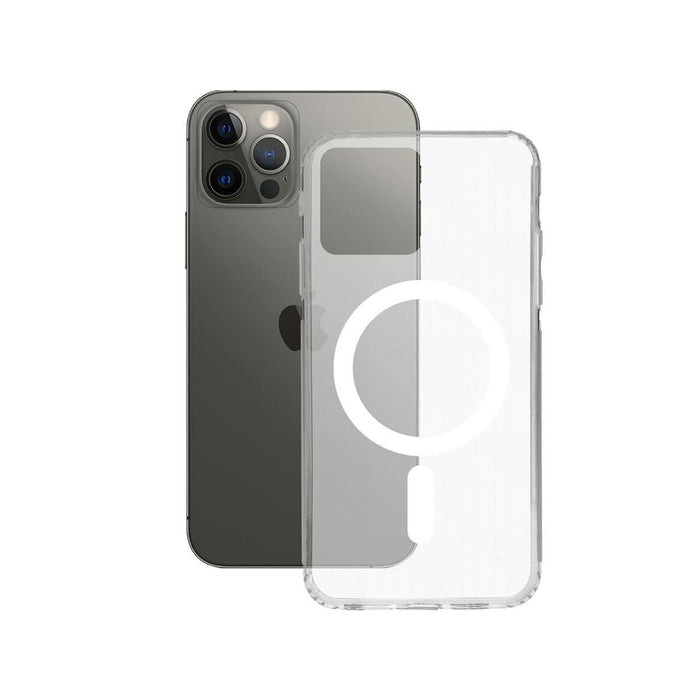 Husă pentru Mobil IPHONE 12 PRO KSIX Transparent