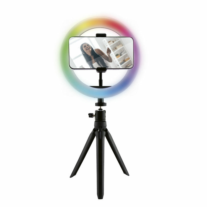 Ring-light reîncărcabil pentru Selfie KSIX BXYOUTUB01C Smartphone 12W