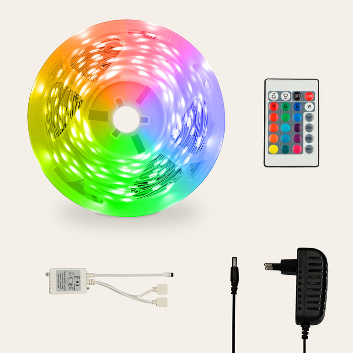 Benzi LED KSIX 1 24W Negru B (10 m)