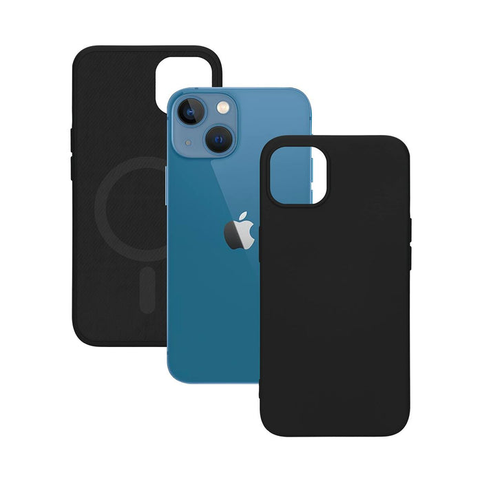 Husă pentru Mobil KSIX iPhone 13 mini Negru