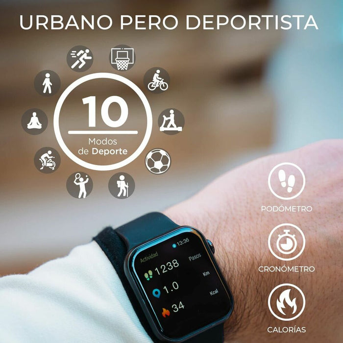 Smartwatch KSIX Urban 3 1,69" IPS Bluetooth Roz