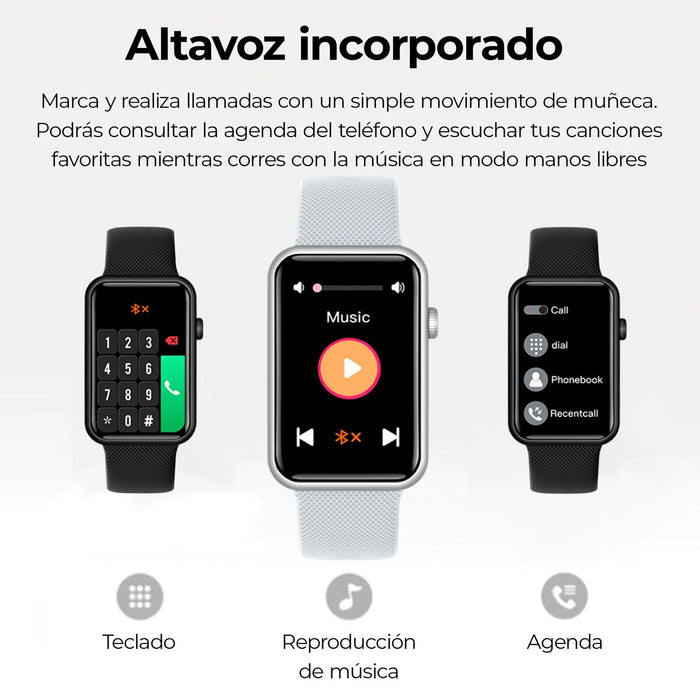 Smartwatch KSIX Tube Gri