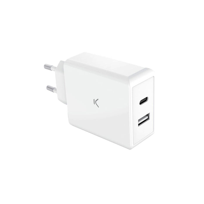 Încărcător de Perete KSIX Alb 65 W