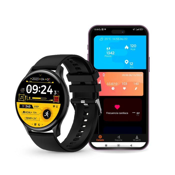 Smartwatch KSIX Core Negru