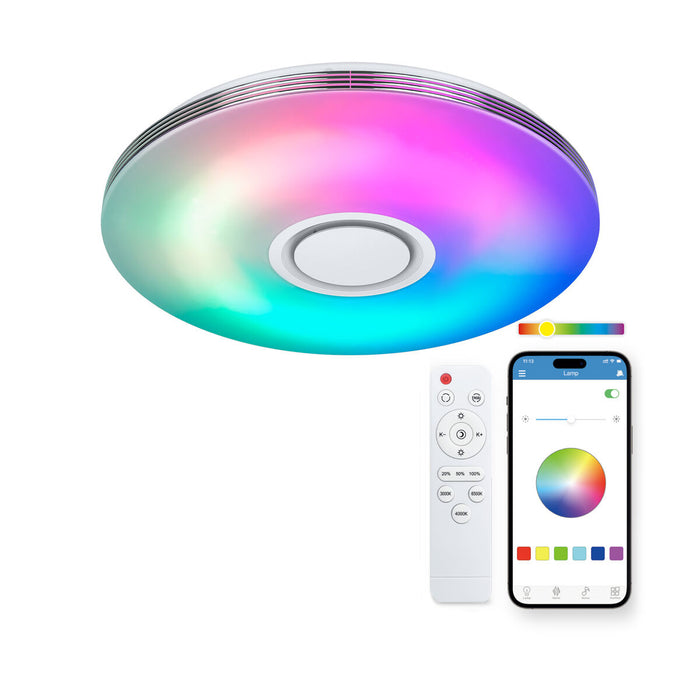 Lumina de tavan cu LED KSIX Aura F 66,4 w 7200 lm (3000k - 6500k) (6500 K)