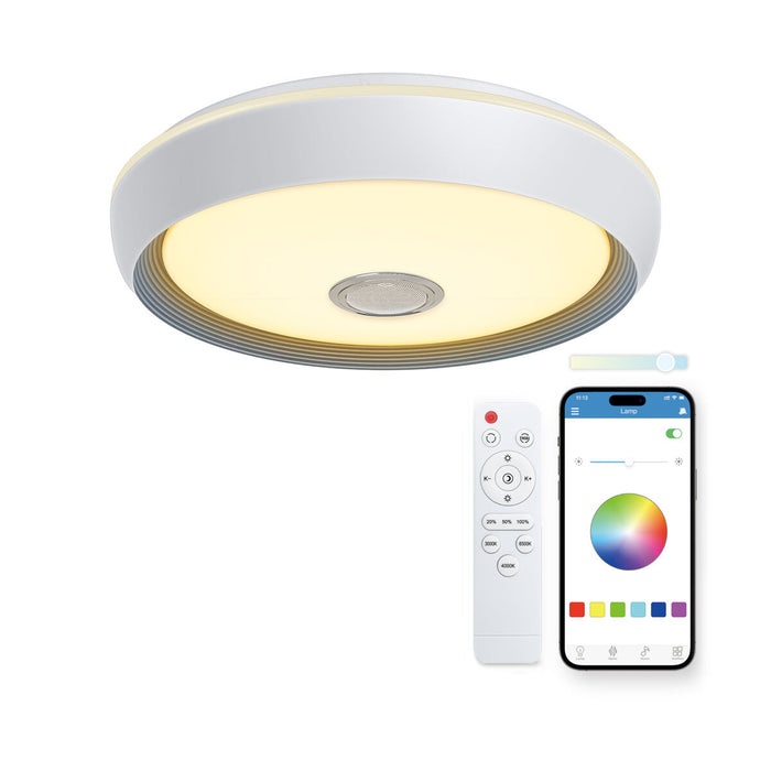 Lumina de tavan cu LED KSIX Glory F 58,3 w 6200 Lm (3000k - 6500k)