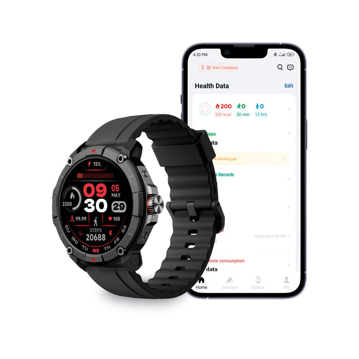 Smartwatch KSIX Compass Negru