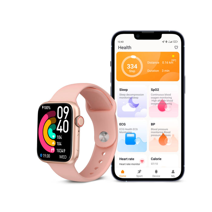 Smartwatch KSIX Urban 4 mini Roz 1,74"