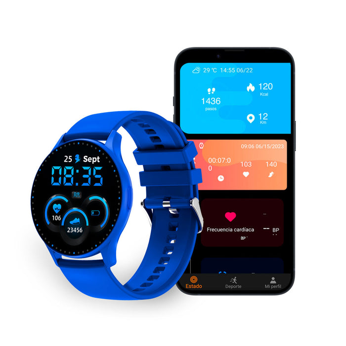 Smartwatch KSIX Core 1,43" Albastru