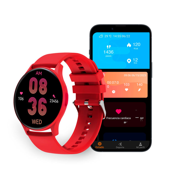 Smartwatch KSIX Core 1,43" Roșu