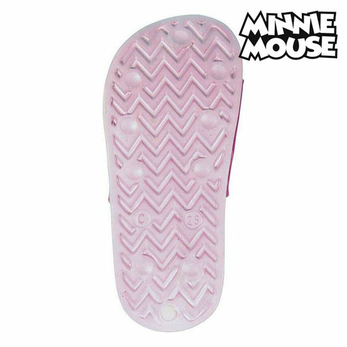 Șlapi pentru Copii Minnie Mouse Negru