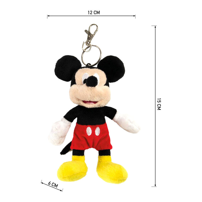 Breloc Jucărie de Pluș Mickey Mouse Roșu