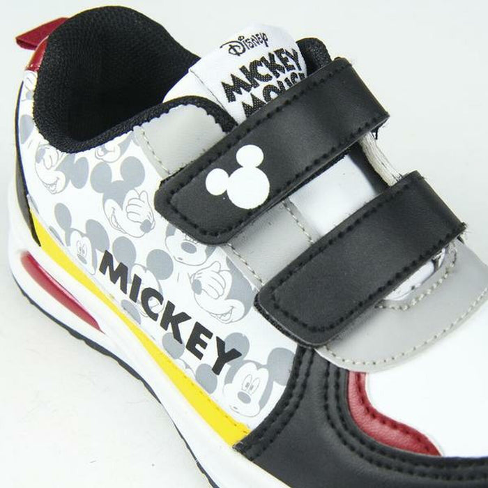 Adidași cu LED Mickey Mouse Alb