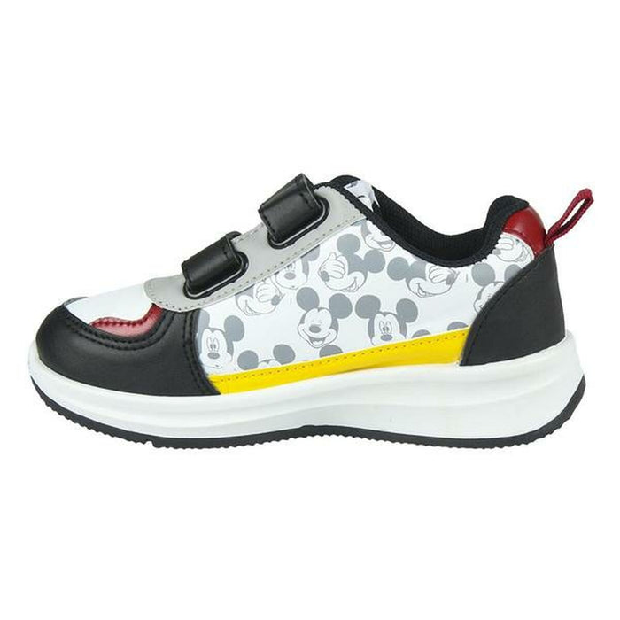 Adidași cu LED Mickey Mouse Alb