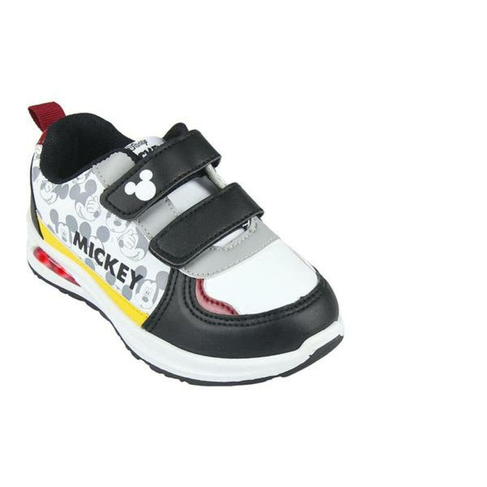 Adidași cu LED Mickey Mouse Alb