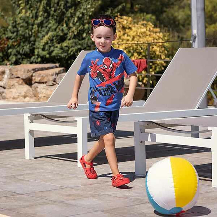 Set de lenjerie/haine Spiderman Albastru