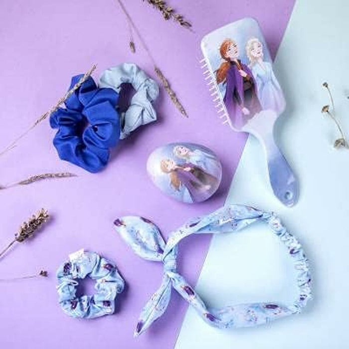 Perie Frozen   Liliachiu Albastru deschis ABS
