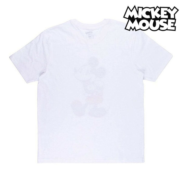 Tricou cu Mânecă Scurtă Disney Pride Alb