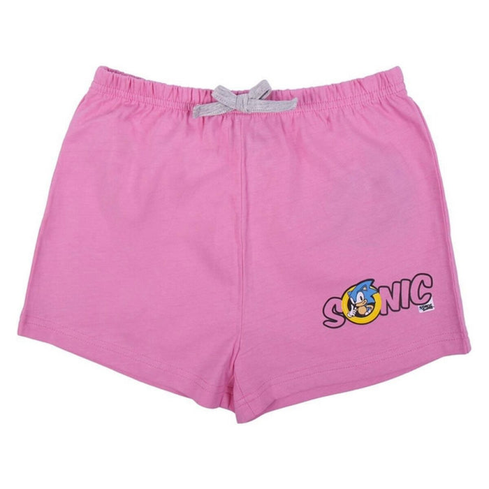 Pijama Infantil Sonic Gri