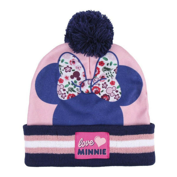 Căciulă și Mănuși Minnie Mouse Roz