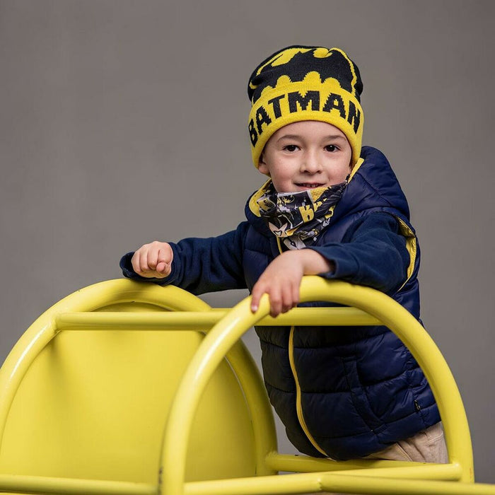 Căciulă pentru Copii Batman Negru