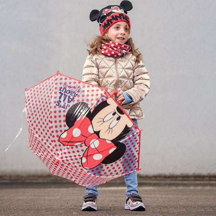 Umbrelă Minnie Mouse Roșu (Ø 71 cm)