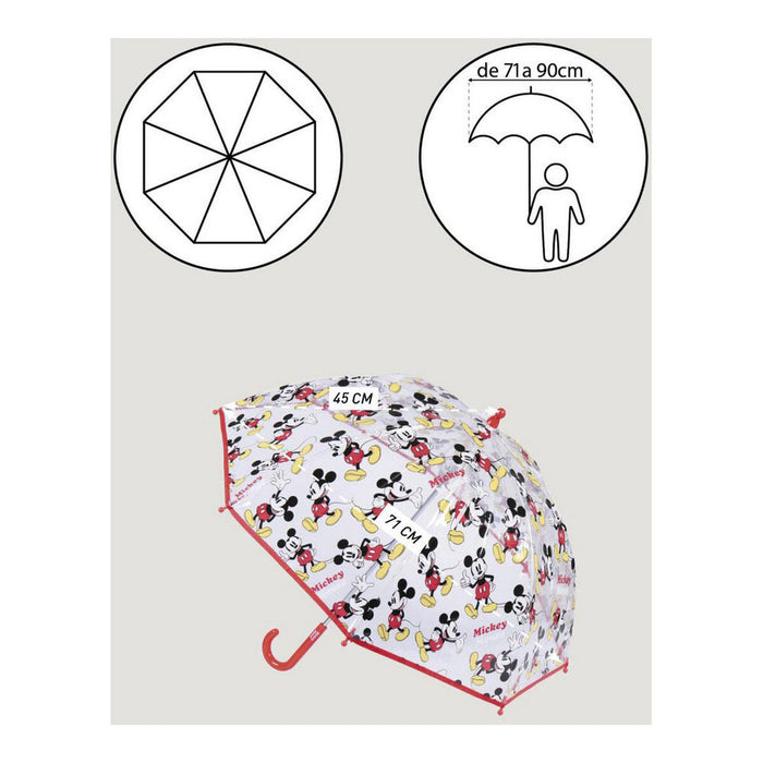 Umbrelă Mickey Mouse black (71 cm)