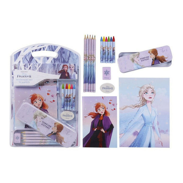 Set de Papetărie Frozen Liliachiu (16 pcs)