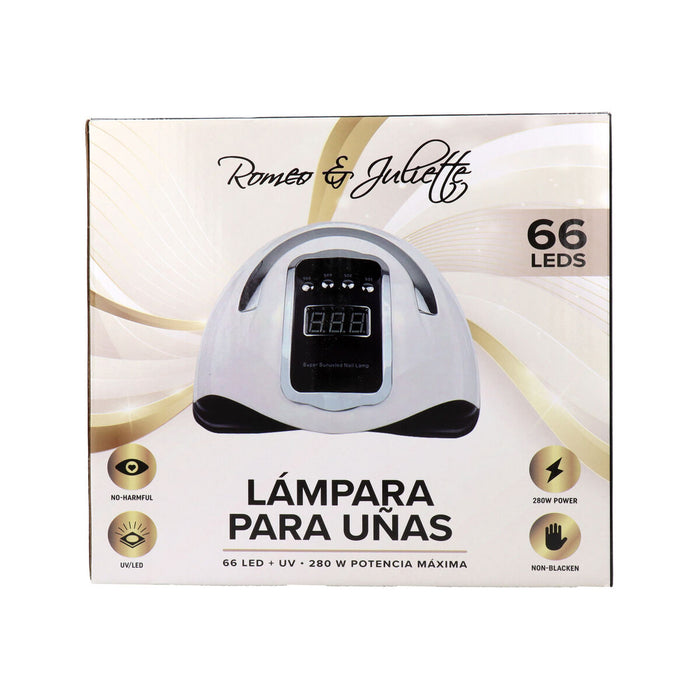 Lampă LED UV pentru Unghii Albi Pro 280 W Alb