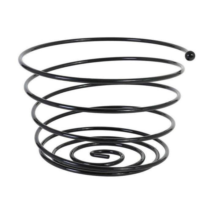 Fructieră Viejo Valle Negru Spirală Ø 26 x 17 cm (2 Unități)