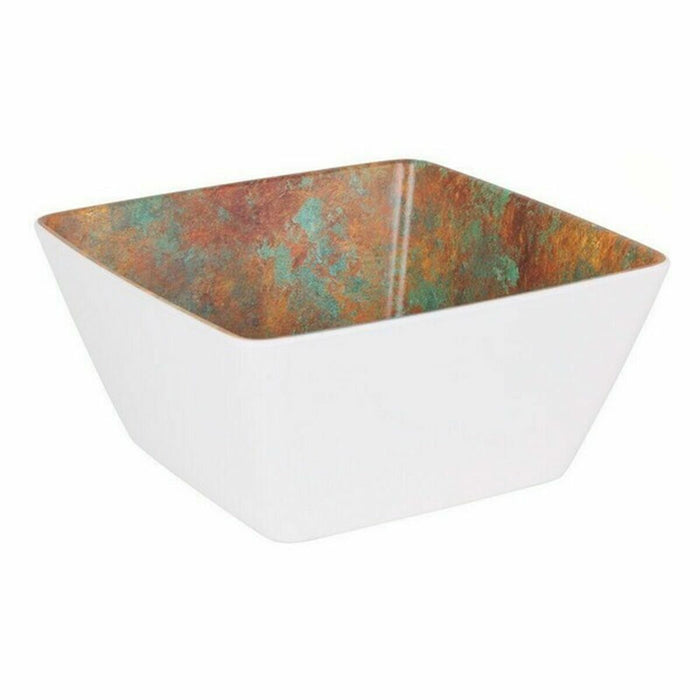 Salatieră Viejo Valle Goji Melamina Alb 19 x 19 x 9 cm (6 Unități)