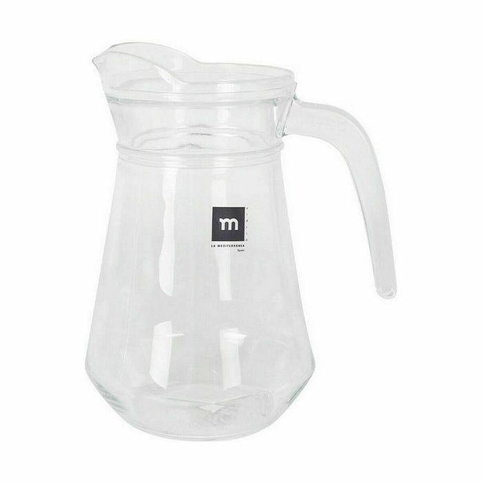 Carafă La Mediterránea Bar 1,3 L Sticlă (6 Unități)