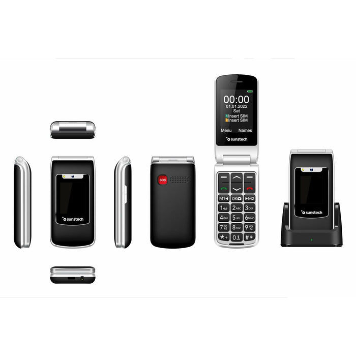 Telefon Mobil pentru Persoane Vârstnice Sunstech CELT23BK 128 GB