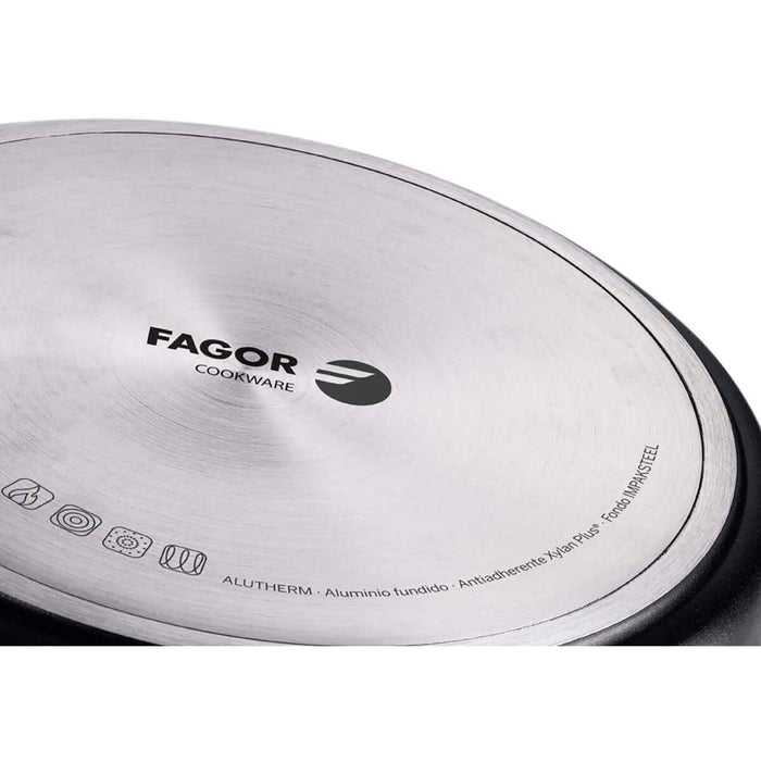 Tigaie FAGOR Alutherm Negru Aluminiu (Ø 24 cm)