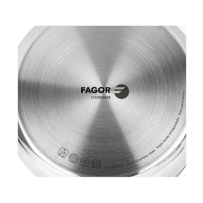 Caserolă FAGOR Oțel inoxidabil 18/10 Cromat (Ø 28 cm)