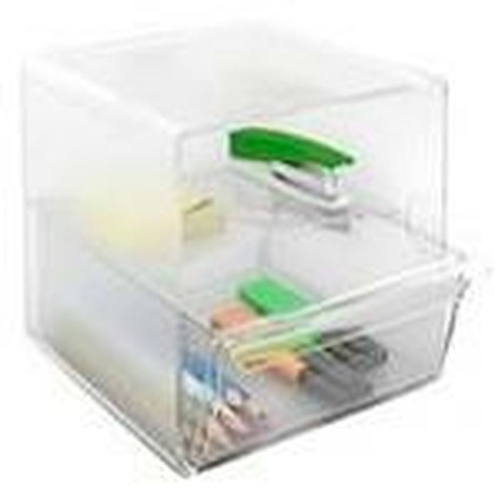 Organizator multifuncțional Archivo 2000 Transparent 19 x 15 x 15 cm