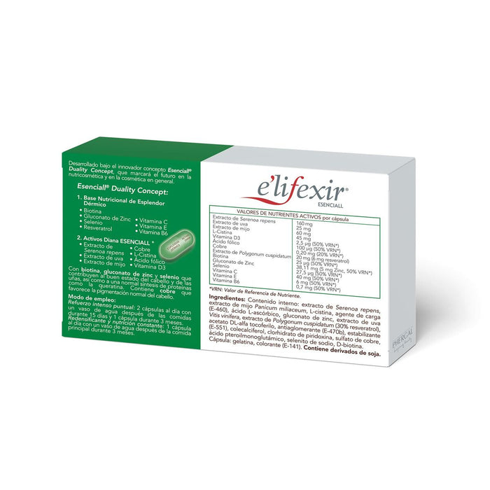 Tratament Anti-cădere Elifexir Esenciall Capsule x 30