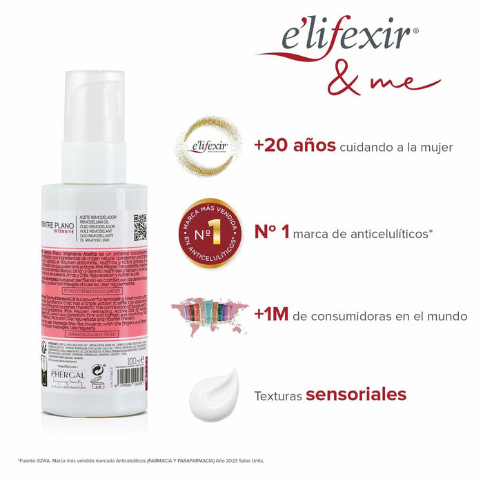 Ulei de Corp Remodelator Elifexir DERMO 100 ml Efect de stomac plat