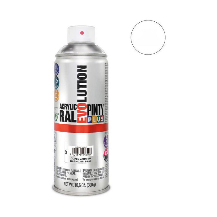 Lac spray Pintyplus Evolution B199 400 ml Incolor