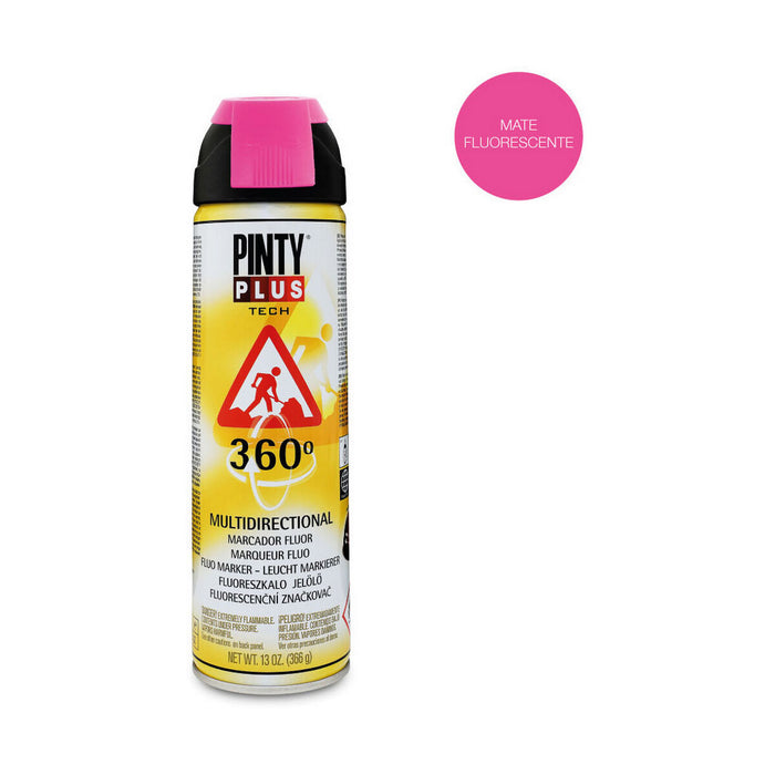 Spray cu vopsea Pintyplus Tech T184 360º Fucsia 500 ml