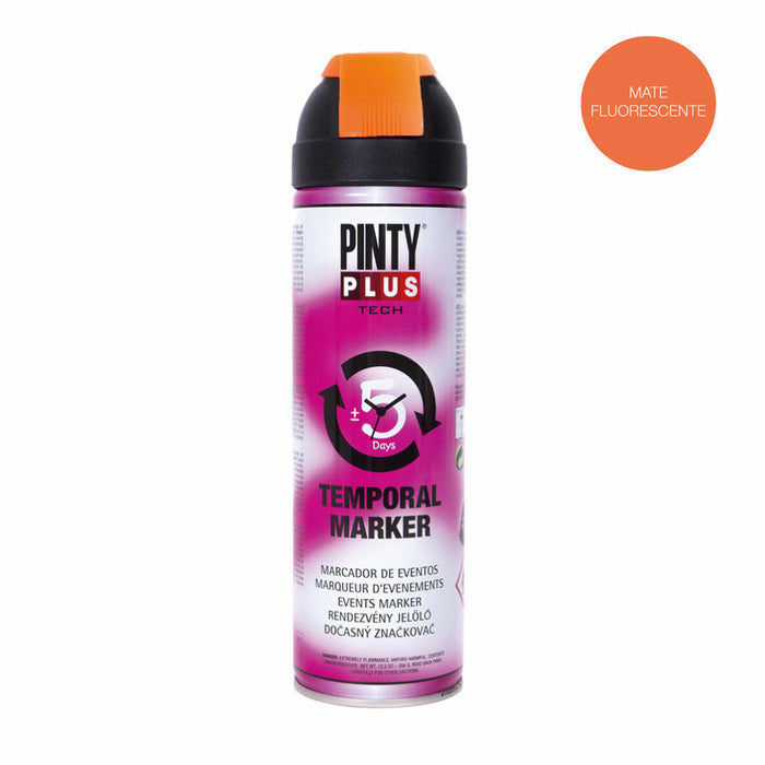 Spray cu vopsea Pintyplus Tech T143 Sezonier Portocaliu 500 ml