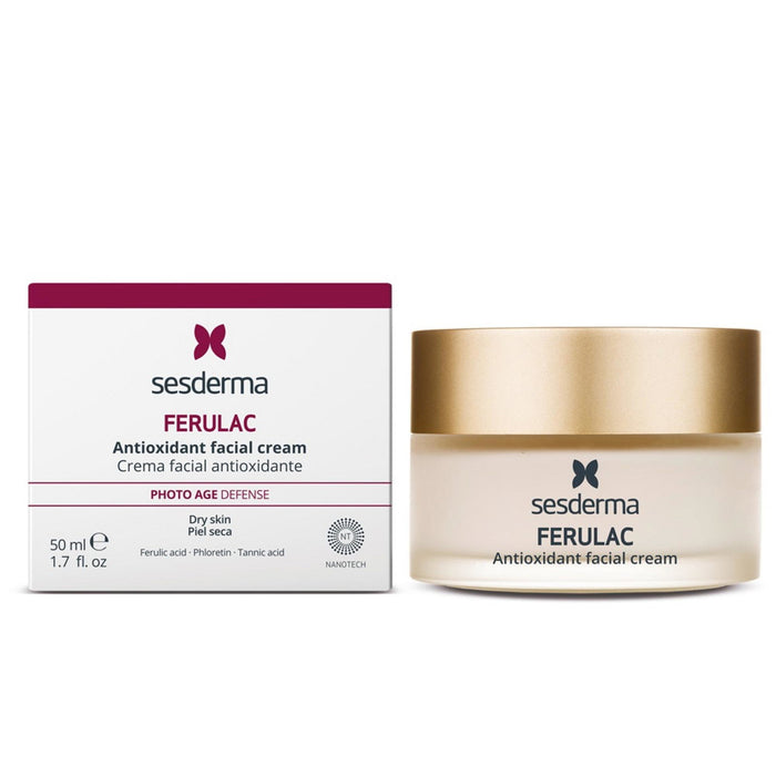 Cremă de față Sesderma Ferulac, antioxidantă, hidratantă, pentru zi și noapte, 50 ml