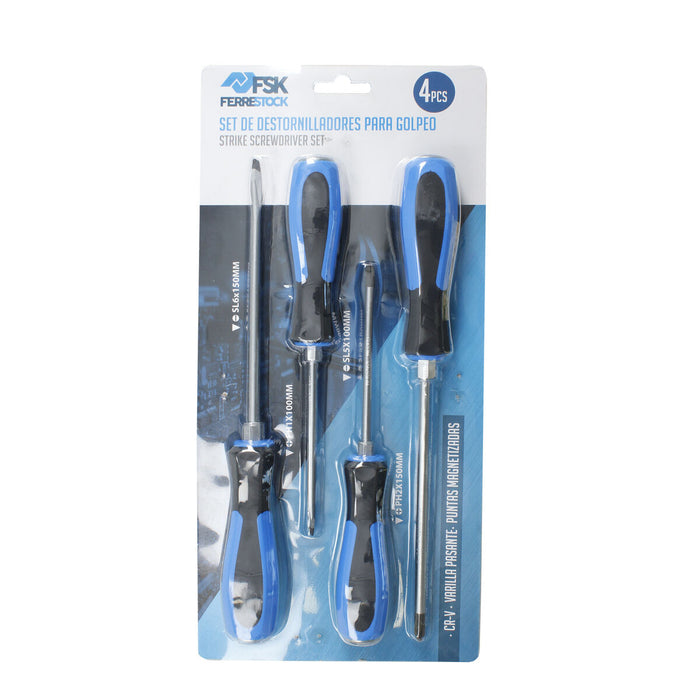 Set de șurubelnițe Ferrestock 4 Piese