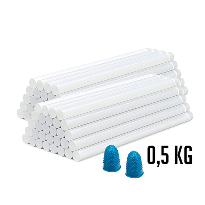 Lipici Ferrestock Ø 7 mm Transparent (60 Unități)