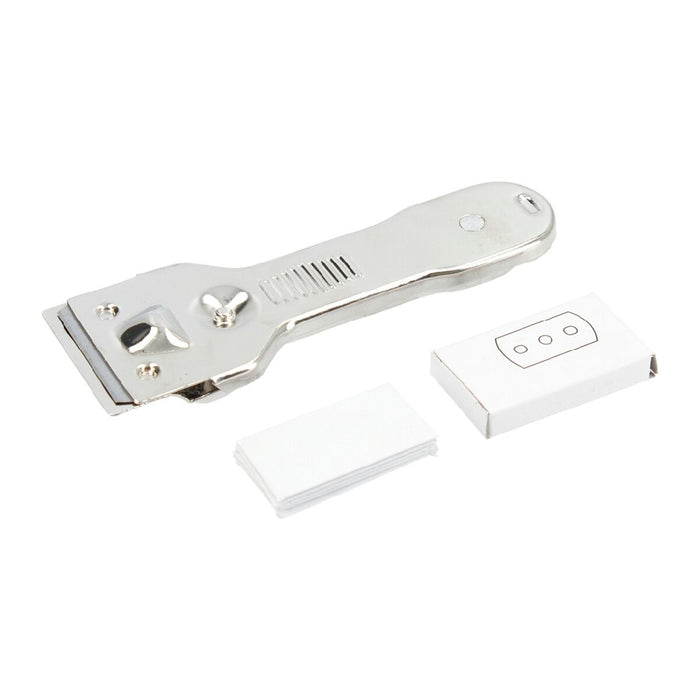 Racletă pentru vitroceramică  Ferrestock metalic Răzuitor de sticlă (39 mm)