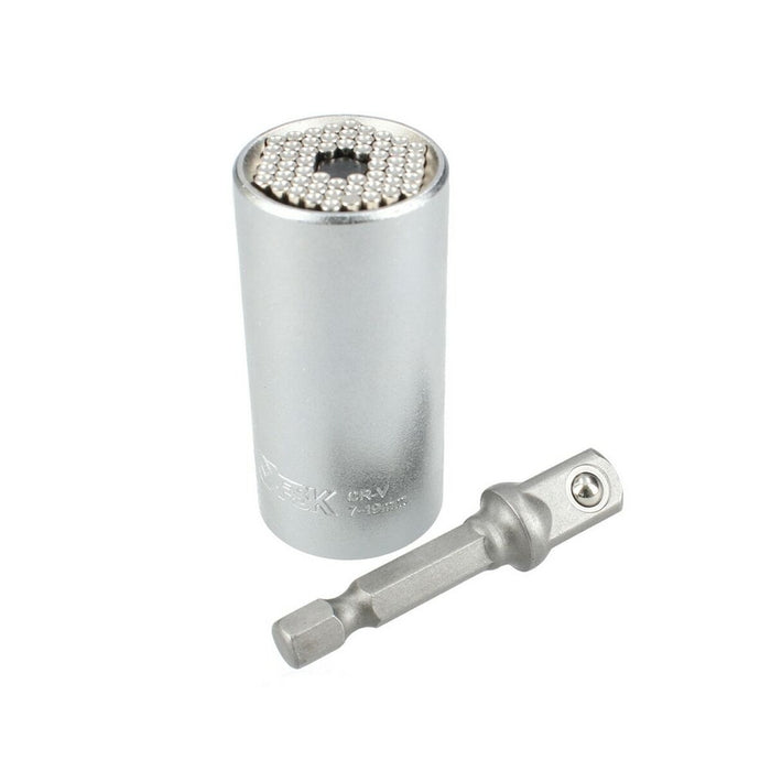Cheie de sticlă Ferrestock 7 a 19 mm Oțel 3/8"